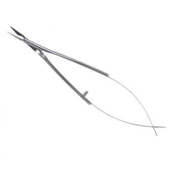 Scissors Vannas Straight 82mm Blade Sterile