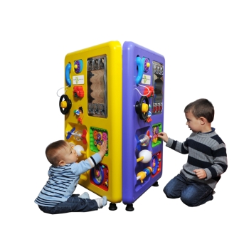 Play centre 3 panels multicolour