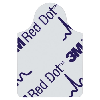 ECG Electrodes Red Dot Resting Tab Style (Purple)
