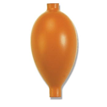 Bulb sphyg regular end valve latex free