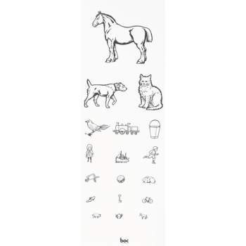 Eye Chart Direct 6m Animals