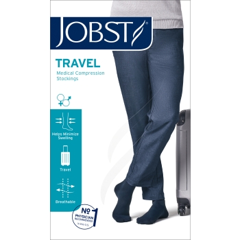 Jobst Travel Compression Socks Size 4 Black