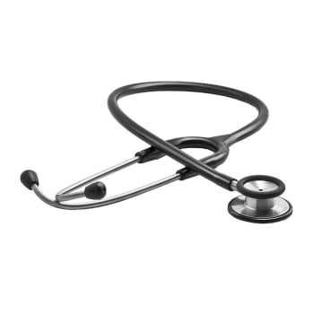 ABN Dual Head Stethoscope Black