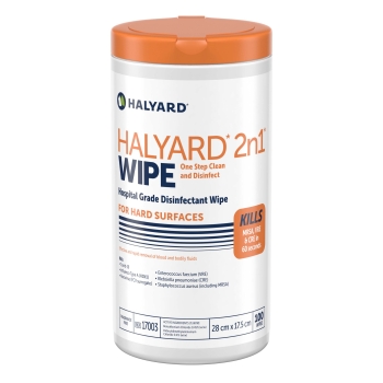Halyard 2n1 Wipe Canister