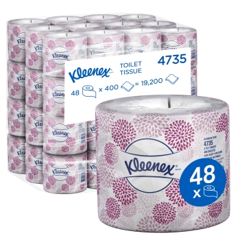 Toilet Tissues Kleenex 2ply 10 x 11cm