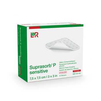 Suprasorb P Sensitive Foam Non-Border 7.5 x 7.5cm