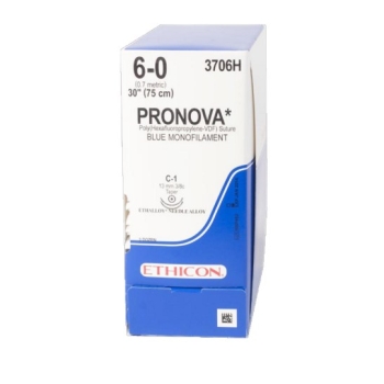 Pronova 6-0 13mm P3 45cm Blue