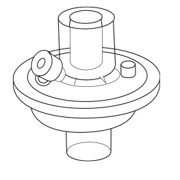Anaesthetic filters sterile disposable