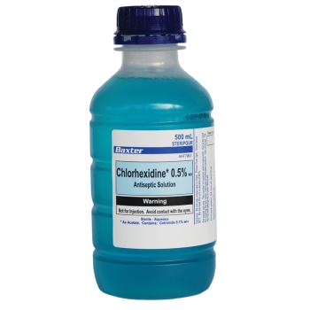 Chlorhexidine 0.05% Aqueous 500 ml Blue