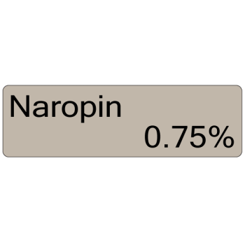 Labels naropin 0.75%