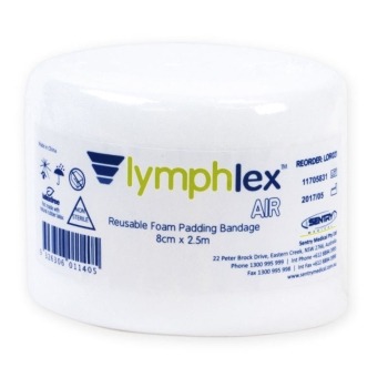 Lymphlex Air Reusable Foam Padding Bandage 8cm x 2.5m