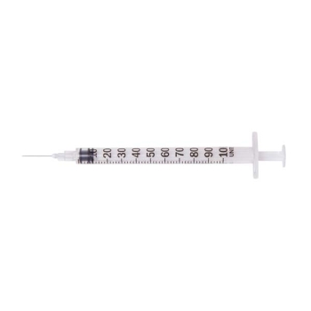 Syringe Insulin 1ml with 29G x 1/2" (13mm) Needle Terumo