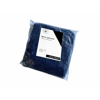 Bed Sheet Flat 240 x 70cm Non-woven Universal Navy Blue