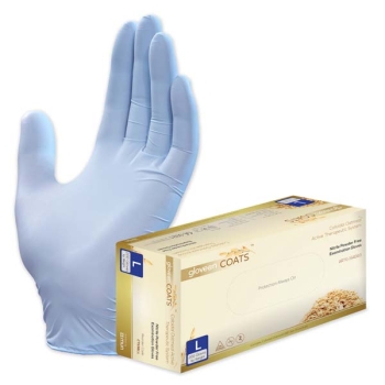 COATS Nitrile Powder Free Examination Gloves - Large