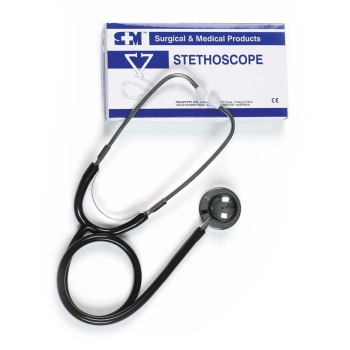 Stethoscope Dual Head Black Aaxis