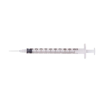 Syringe Insulin 0.5ml With 27G X 1/2" Needle Terumo