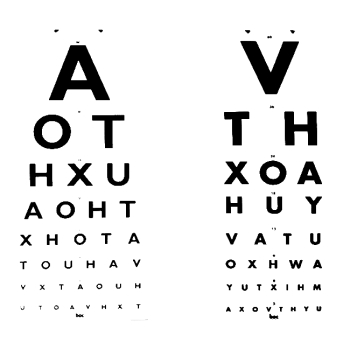 Eye Chart 6m 