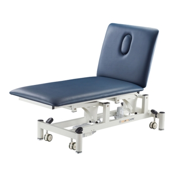 Classic 2 Section Hi-Lo Table Navy Blue