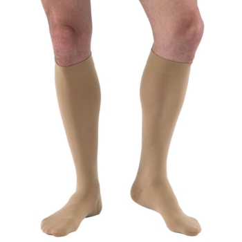 Jobst Relief Knee High Compression Socks Open Toe X-Large Full Calf 15-20HG