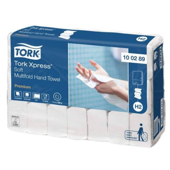 Tork Towel Interleaved Slimline 2ply