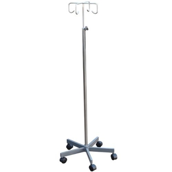 IV Stand with Steel Base 4 Prong