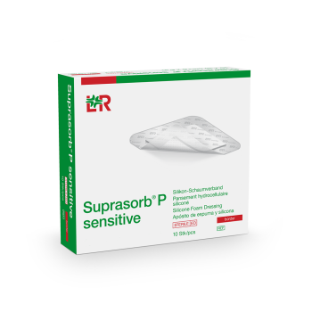 Suprasorb P Sensitive Foam Border 12.5cm x 12.5cm
