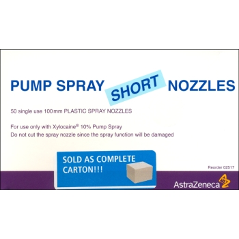 Nozzles for Pump Spray Short 100mm