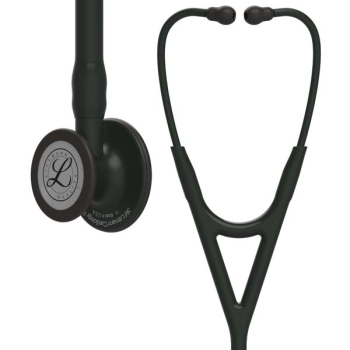 3M Littmann 6163 Cardiology IV Stethoscope - Special Edition Black Chestpiece Tube Stem and Headset
