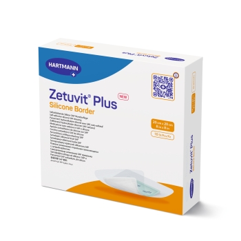 Zetuvit Plus Silicone Border 20 x 20cm