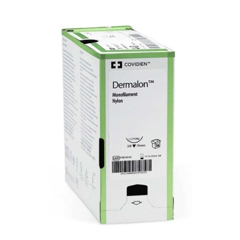 Dermalon 2-0 C-13 18mm 45cm Suture Blue