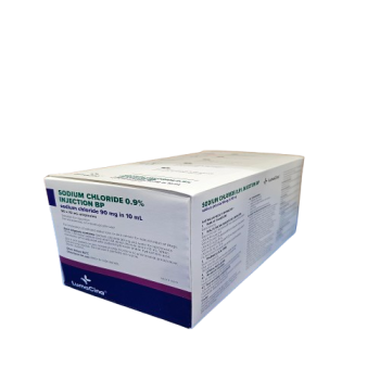 Sodium Chloride 0.9% for Injection 10ml x 50 Lumacina