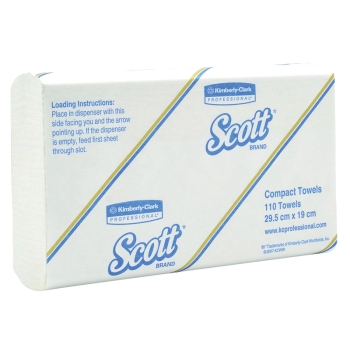 Scott Compact Hand Towels - 29.5 x 19cm.