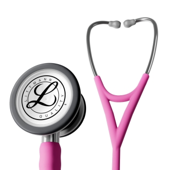 3M Littmann 6159C Cardiology IV Stethoscope; Rose Pink Satin-finish Tubing and Stainless Steel Chestpiece