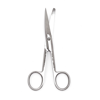 Dressing Scissors Sharp/Blunt Curved 13cm Klini