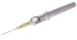 BD Insyte Autoguard IV Catheter 24g x 19mm Yellow