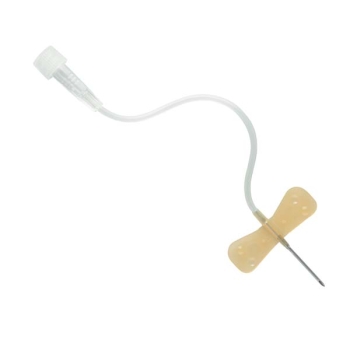 Surflo Winged Infusion Sets 19G x 19mm Short Tube 9cm Beige