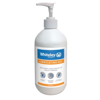 Whiteley Lubricating Gel 500ml Pump Carbomer-free