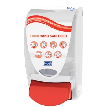 Wall-Mounted Dispenser for 1L Cutan Foam Hand Sanitiser