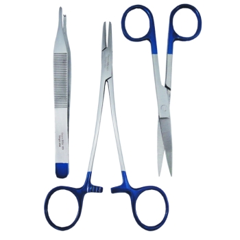 Suture Pack Sayco with SH/SH Scissors - Single Use Sterile