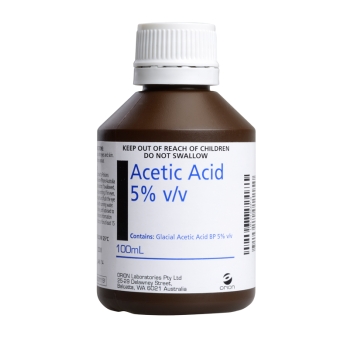 Acetic Acid Solution 5% 100ml