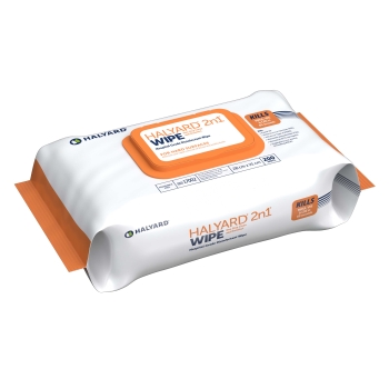 Halyard 2n1 Wipes Soft Pack 200