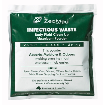 Infectious body fluid sachet 200gr