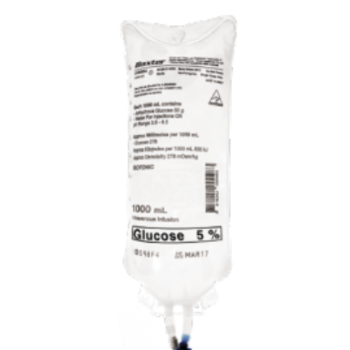 Viaflex 5% Glucose IV Solution 1000ml