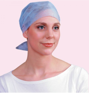 Headscarves Blue Reg Biodegradable