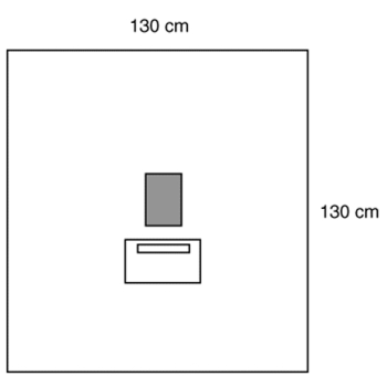 Drape-steri 130 x 130cm Opthalmic incise