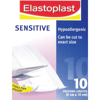 Elastoplast 6cmx10cm sensitive dressing strip