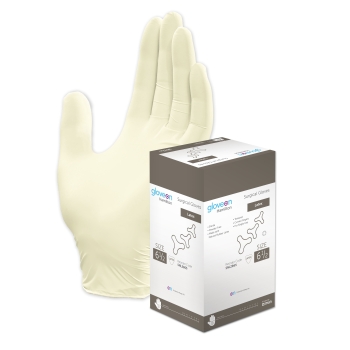 Hamilton Latex Sterile Powder Free Gloves Size 6.5