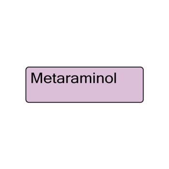 Labels metaraminol mg/ml