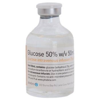 Glucose 50% 50ml vial