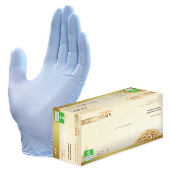 COATS Nitrile Powder Free Examination Gloves - Small
